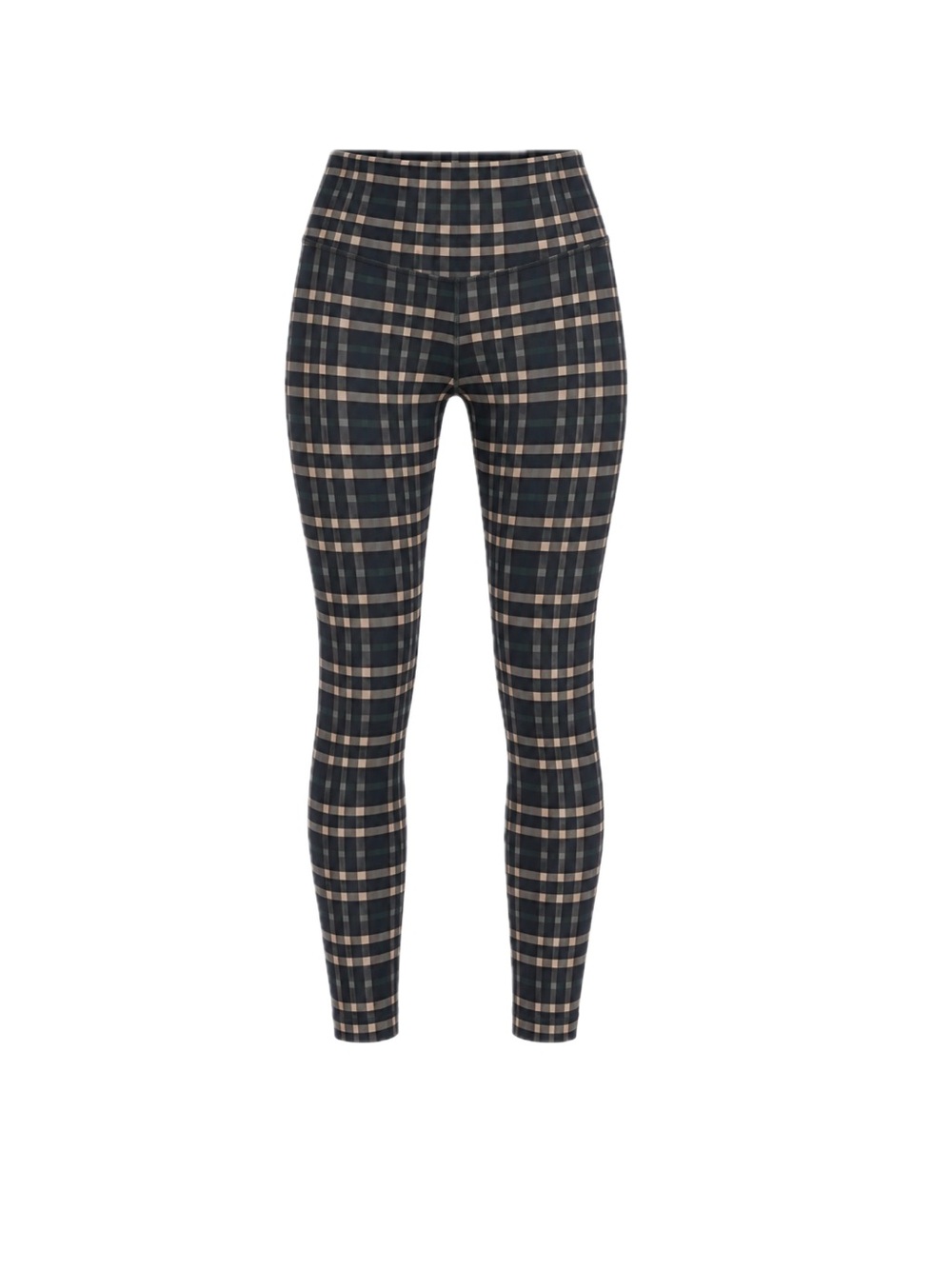 Beyond Yoga Softmark HW Midi Legging - Preppy Plaid, Size S